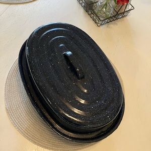 Vintage Granite Ware Roaster